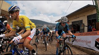 Masterclass on Racing on Cobblestones. Tour of Rwanda 2021 Stage 8 🇷🇼