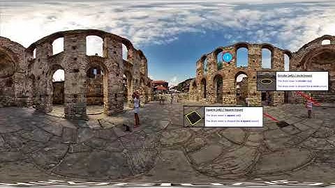 Learn English in VR - 360° English Lesson - Describing Shapes | Gold Lotus