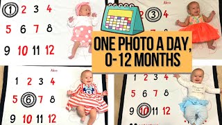NICU Baby's First Year Time Lapse | One Photo a Day for 365 Days from 0-12 Months!