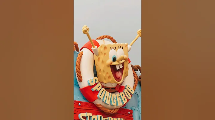 spongebob storepants on a rainy day 🪸 #universal #shorts