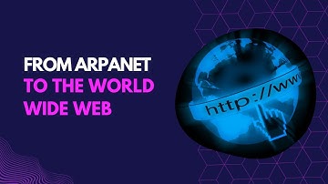 The fascinating history of the internet from arpanet to the world wide web