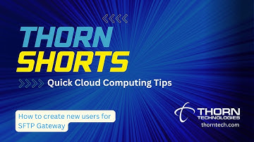 How to create new users for SFTP Gateway
