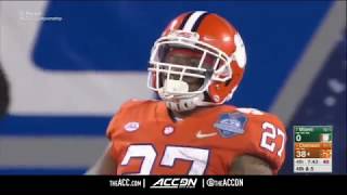 Miami vs Clemson Tigers ACC Football Championship Condensed Game 2017