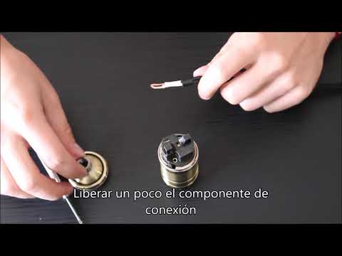 COMO CONECTAR PORTALAMPARAS (SOQUET/SOCKET) PREMIUM [VINTAGE] - MODO FACIL