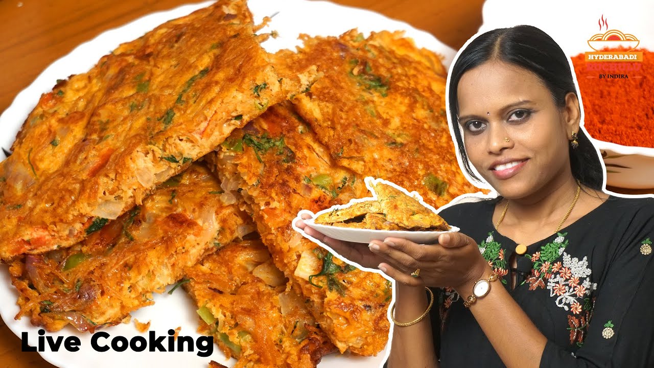 Live Cooking With Indira || Hyderabadi Ruchulu