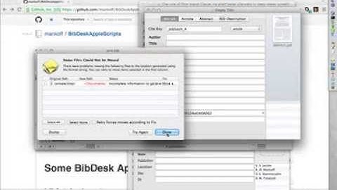 Importing BibTeX records in BibDesk from Title, DOI, or just the PDF