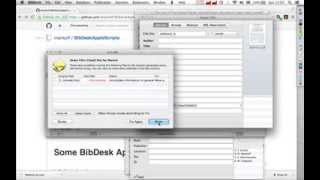 Importing BibTeX records in BibDesk from Title, DOI, or just the PDF