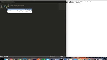 Using Python: Recursion and the Fibonacci Sequence