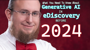 Generative AI in eDiscovery in 2024