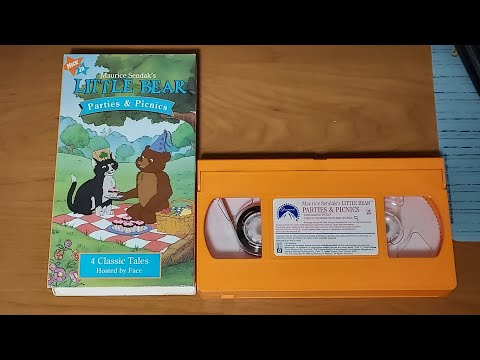 Closing Of Little Bear: Parties & Picnics VHS From 1998