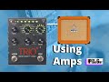 Thepedalguy presents using an amp with the digitech trio plus looper and band creator pedal