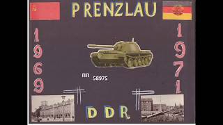 Служба в ГСВГ 1969- 71  ПП58975 танкисты Пренцлау PRENZLAU