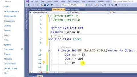 Option explicit on off