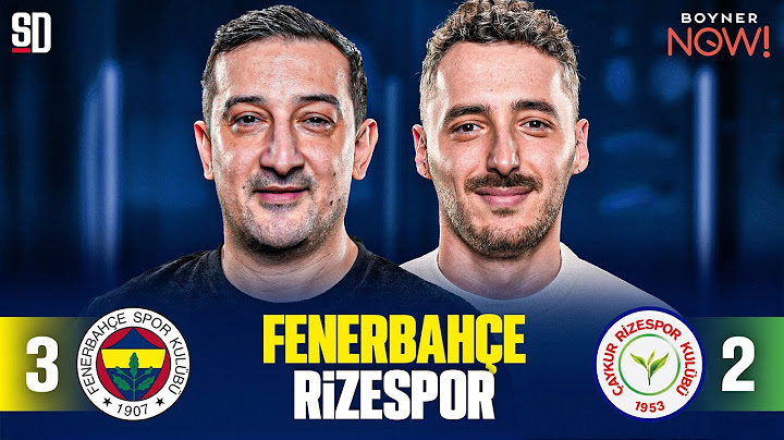"OYUN HALA YETERLİ SEVİYEDE DEĞİL" Fenerbahçe 3-2 Rizespor, Talisca, Dzeko, Mourinho, Galatasaray