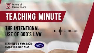 Teaching Minute: The Intentional Use of God's Law | Matt Kenitzer