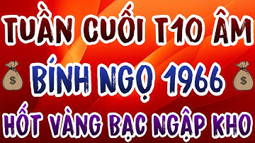 7 Ngày Cuối Tháng 10 Âm – Tuổi Bính Ngọ 1966 Tài Lộc Đột Biến, Giàu Có Chỉ Trong Chớp Mắt
