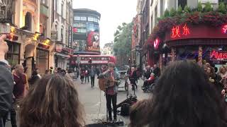 Imagine Dragons - It's Time - Busking in London | Andrew Duncan Cover