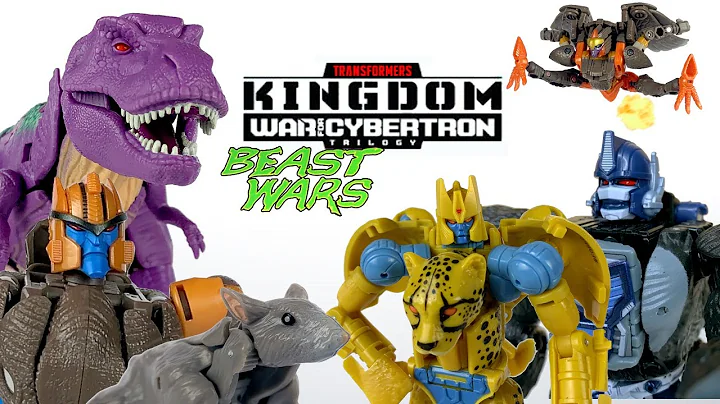 Transformers WFC: Kingdom Stop Motion Compilation | Beast Wars Transformation Animation