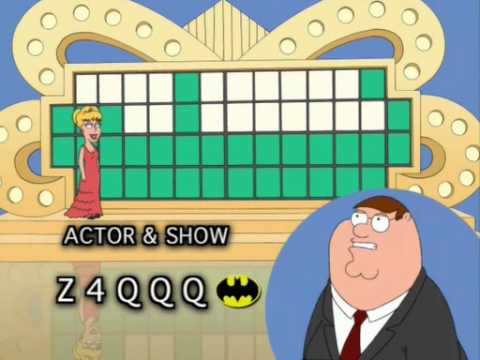 Family Guy   The Wheel Of Fortune