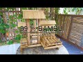Begini caranya rakit KINCIR AIR MUSIK modal bambu bekas