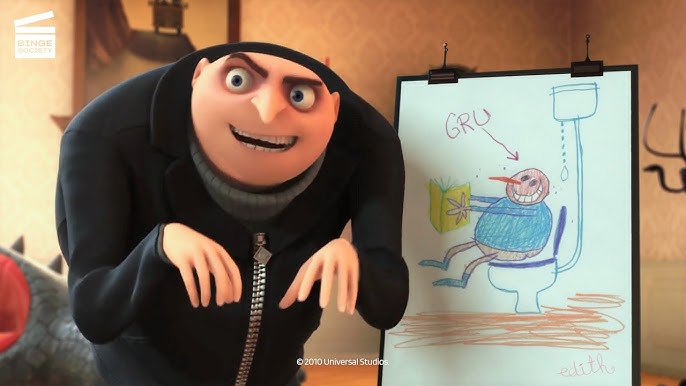 An Recreate the Gru meme format People say the is dead It get lots