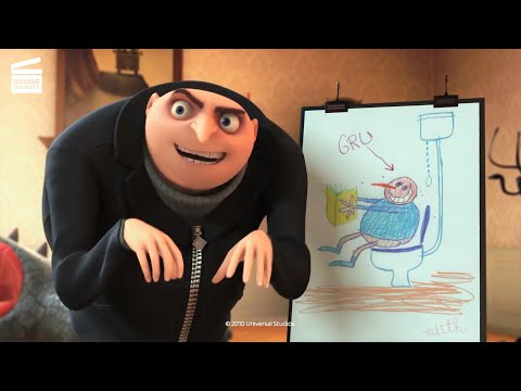 Despicable Me: Interfere with Gru's business meeting (HD CLIP)