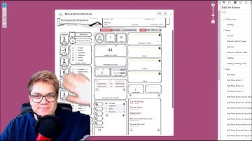 Roll20 Character Sheet Tutorial