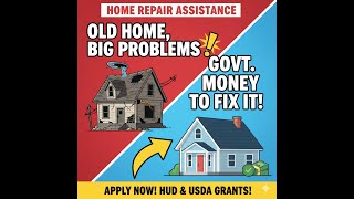 $50,000  Home Repair Grants & Loans: HUD & USDA Programs Explained for Low-Income Homeowners