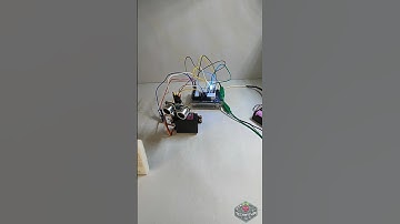 Servo Motor with Distance Sensor & RGB LED | Smart Arduino Project Tutorial #Arduino #ServoMotor #pi