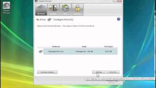 Seagate Manager - Managing Your Drive Settings