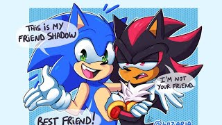 Sonic & Shadow Are Best Friends? - Comic Dub | The Multiversal Alien