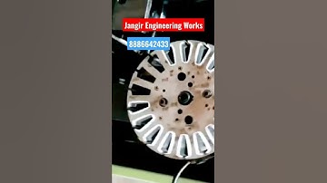BLDC Stator Insulation Paper Insertion Machine #jangirengineeringworks #makeinindia #bldc #stator