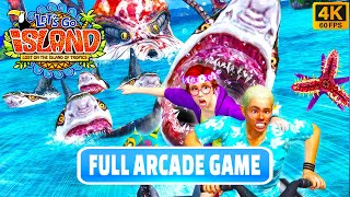 Let's Go Island Arcade Game (2011) 4k All Stages + All 3 Endings  S Rank!