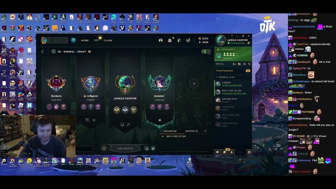 OTK League Tournament w/ Chat - (sodapoppin) - September 16, 2022