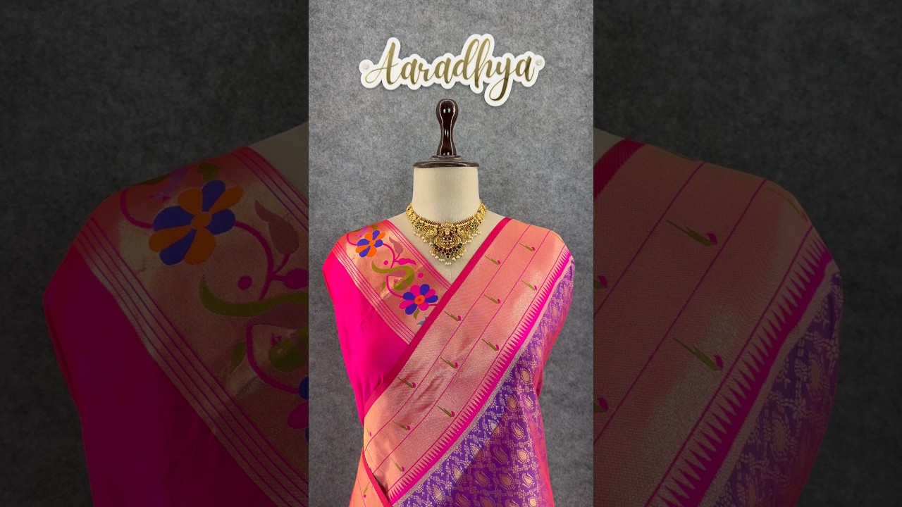 Rich Banarasi Soft Kanjivaram Paithani Saree