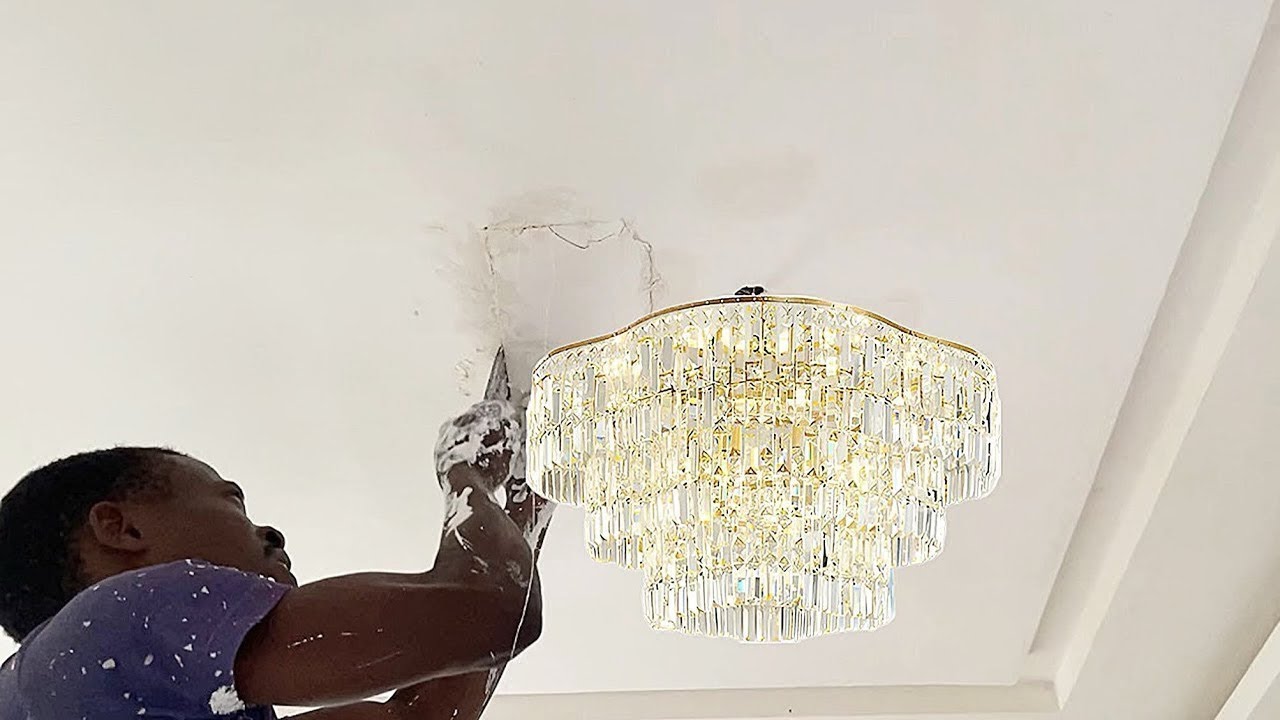 Building in Ghana Before Installing Chandeliers buildinginghana 