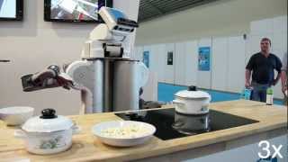 PR2 Serving Popcorn at Automatica 2012