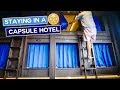 Tokyo Capsule Hotel Experience | Japan Travel Vlog