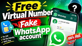 FREE Virtual WhatsApp Number | Fake WhatsApp Kaise Banaye 2026 | SMS OTP Verification 2026 | 2nr App