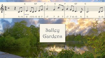 Thumbnail of Down by the Salley Gardens words by W.B. Yeats