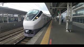 E６５７系ひたち仙台行き土浦駅発車