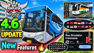 Download lagu BUSSID NEW UPDATE V4.6 🔥 | New Features Added in Bus Simulator Indonesia 😱