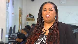 Vivian Scott is a recruiter and internship coordinator. She visited the Brooklyn Job Corps Center.