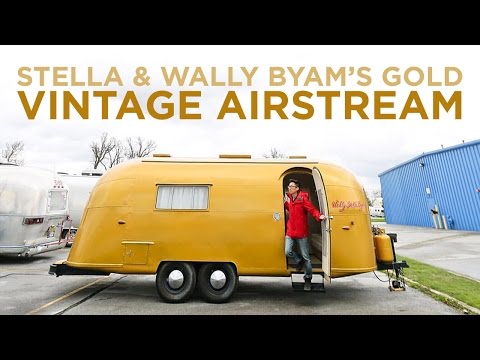 Exclusive Peak into Stella and Wally Byam's Gold Airstream | Local Adventurer
