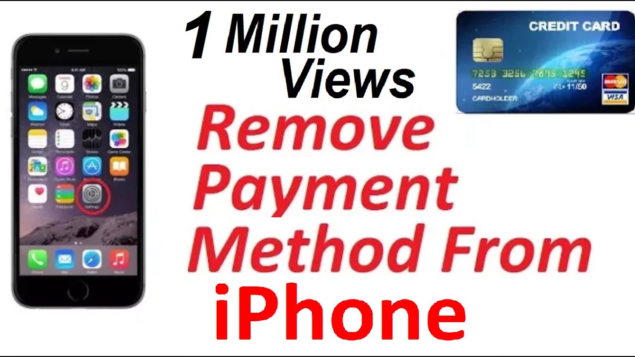 ยกเลิก บัตร เครดิต apple id  Update New  How to remove payment method from your I Phone, Remove Credit / Debit card from Apple ID iPhone