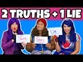 2 Truths and 1 Lie Challenge with Descendants Mal, Evie and Jay (Real or Fake)