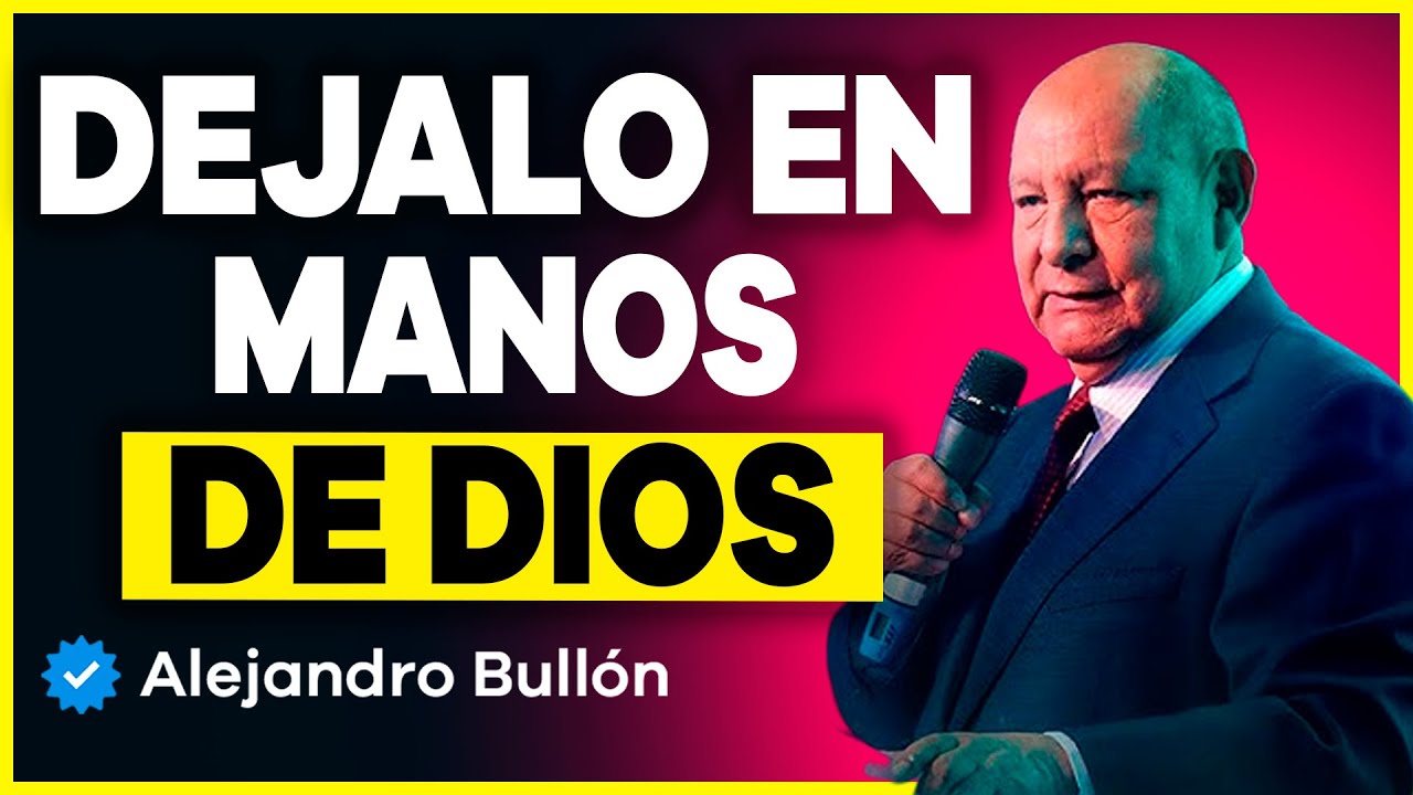 El Espíritu Santo Te Levanta del Dolor Más Profundo y Te Sana | Alejandro Bullón