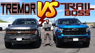 2024 Ford Tremor vs 2024 Chevy Trail Boss: This Is A Tough Choice!
