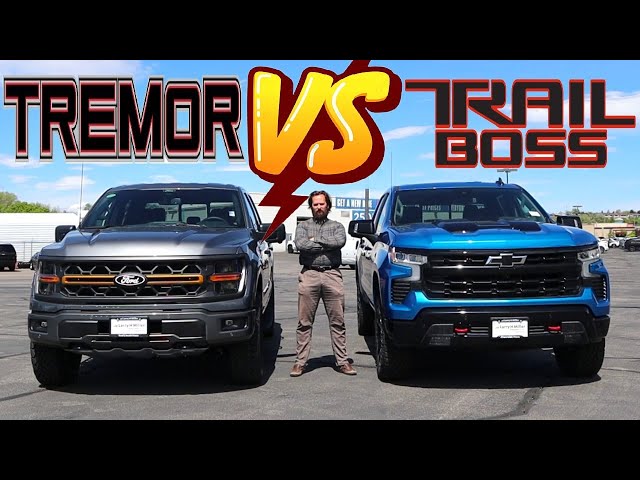 2024 Ford Tremor vs 2024 Chevy Trail Boss: This Is A Tough Choice! class=