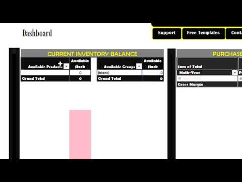 how to manage sales inventory with excel youtube managing inventory in excel